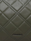 MARINA GALANTI Olive Color Soft PU Material Medium Size Hobo - MB0343HO2029