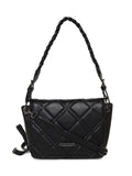 MARINA GALANTI Black Color Soft PU Material Medium Size Shoulder Bag - MB0343SR2001