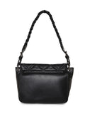 MARINA GALANTI Black Color Soft PU Material Medium Size Shoulder Bag - MB0343SR2001