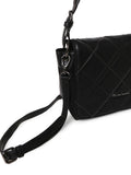 MARINA GALANTI Black Color Soft PU Material Medium Size Shoulder Bag - MB0343SR2001