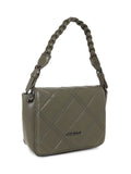 MARINA GALANTI Olive Color Soft PU Material Medium Size Shoulder Bag - MB0343SR2029