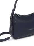 MARINA GALANTI Navy Color Soft PU Material Medium Size Crossbody Bag - MB0345CY2014