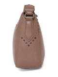 MARINA GALANTI Nude Color Soft PU Material Medium Size Crossbody Bag - MB0345CY2067