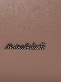 MARINA GALANTI Nude Color Soft PU Material Medium Size Crossbody Bag - MB0345CY2067