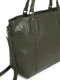 MARINA GALANTI Olive Color Soft PU Material Medium Size Shopping Bag - MB0345SG3029