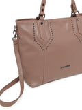 MARINA GALANTI Nude Color Soft PU Material Medium Size Shopping Bag - MB0345SG3067