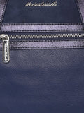 MARINA GALANTI Navy Color Soft PU Material Medium Size Backpack