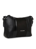 MARINA GALANTI Black Color Soft PU Material Medium Size Crossbody Bag - MB0346CY2001