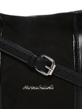 MARINA GALANTI Black Color Soft PU Material Medium Size Crossbody Bag - MB0346CY2001