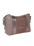 MARINA GALANTI Fango Color Soft PU Material Medium Size Crossbody Bag - MB0346CY2068