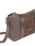 MARINA GALANTI Fango Color Soft PU Material Medium Size Crossbody Bag - MB0346CY2068