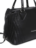 MARINA GALANTI Black Color Soft PU Material Medium Size Bowling Bag - MB0347BG2001