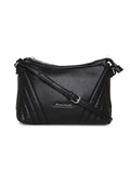 MARINA GALANTI Black Color Soft PU Material Medium Size Crossbody Bag - MB0347CY2001