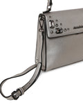 MARINA GALANTI Gun Color Soft PU Material Medium Size Shoulder Bag - MB0349SR2056