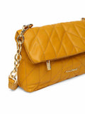 MARINA GALANTI Dark Yellow Color Soft PU Material Medium Size Crossbody Bag - MB0350CY2012