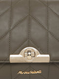 MARINA GALANTI Olive Color Soft PU Material Medium Size Flap Bag - MB0350FP2029