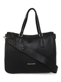 MARINA GALANTI Black Color Soft PU Material Medium Size Handbag - MB0351HG2001