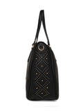 MARINA GALANTI Black Color Soft PU Material Medium Size Handbag - MB0351HG2001