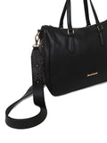 MARINA GALANTI Black Color Soft PU Material Medium Size Handbag - MB0351HG2001