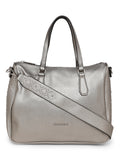 MARINA GALANTI Gun Color Soft PU Material Medium Size Handbag - MB0351HG2056