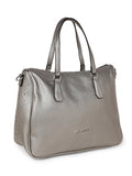 MARINA GALANTI Gun Color Soft PU Material Medium Size Handbag - MB0351HG2056