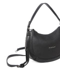 MARINA GALANTI Black Color Soft PU Material Medium Size Hobo - MB0353HO1001