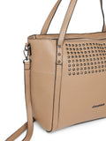 MARINA GALANTI Beige Color Soft PU Material Medium Size Shopping Bag - MB0353SG3010