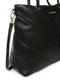 MARINA GALANTI Black Color Soft PU Material Medium Size Shopping Bag - MB0355SG3001