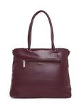 MARINA GALANTI Purple Color Soft PU Material Medium Size Shopping Bag - MB0355SG3026