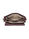 MARINA GALANTI Maroon Color Soft PU Material Medium Size Shoulder Bag