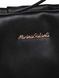 MARINA GALANTI Black Color Soft PU Material Medium Size Baguette - MB0356BE2001