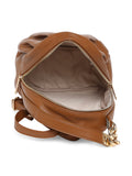 MARINA GALANTI Brown Color Soft PU Material Medium Size Backpack