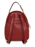 MARINA GALANTI Red Color Soft PU Material Medium Size Backpack - MB0356BK1069