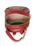 MARINA GALANTI Red Color Soft PU Material Medium Size Backpack - MB0356BK1069