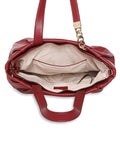 MARINA GALANTI Red Color Soft PU Material Shopping Bag