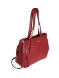 MARINA GALANTI Red Color Soft PU Material Shopping Bag