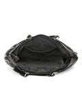 MARINA GALANTI Black Color Soft PU Material Medium Size Handbag - MB0358HG2001