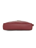 MARINA GALANTI Wine Color Soft PU Material Medium Size Crossbody Bag - MB0359CY2021