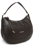 MARINA GALANTI Dark Brown Color Soft PU Material Medium Size Hobo - MB0360HO3006
