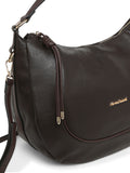 MARINA GALANTI Dark Brown Color Soft PU Material Medium Size Hobo - MB0360HO3006