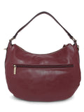 MARINA GALANTI Wine Color Soft PU Material Medium Size Hobo - MB0360HO3021