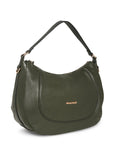 MARINA GALANTI Olive Color Soft PU Material Medium Size Hobo - MB0360HO3029