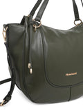 MARINA GALANTI Olive Color Soft PU Material Medium Size Shopping Bag - MB0360SG3029