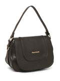 MARINA GALANTI Dark Brown Color Soft PU Material Medium Size Shoulder Bag - MB0360SR2006
