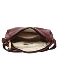 MARINA GALANTI Wine Color Soft PU Material Medium Size Shoulder Bag - MB0360SR2021