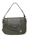 MARINA GALANTI Olive Color Soft PU Material Medium Size Shoulder Bag - MB0360SR2029