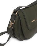 MARINA GALANTI Olive Color Soft PU Material Medium Size Shoulder Bag - MB0360SR2029