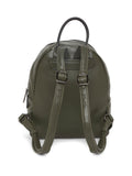 MARINA GALANTI Olive Color Soft PU Material Medium Size Backpack