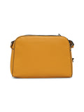 MARINA GALANTI Dark Yellow Color Soft PU Material Medium Size Crossbody Bag - MB0364CY2012