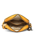 MARINA GALANTI Dark Yellow Color Soft PU Material Medium Size Crossbody Bag - MB0364CY2012